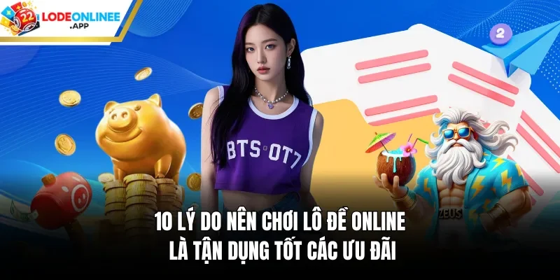 10 lý do nên chơi lô đề online là tận dụng tốt các ưu đãi